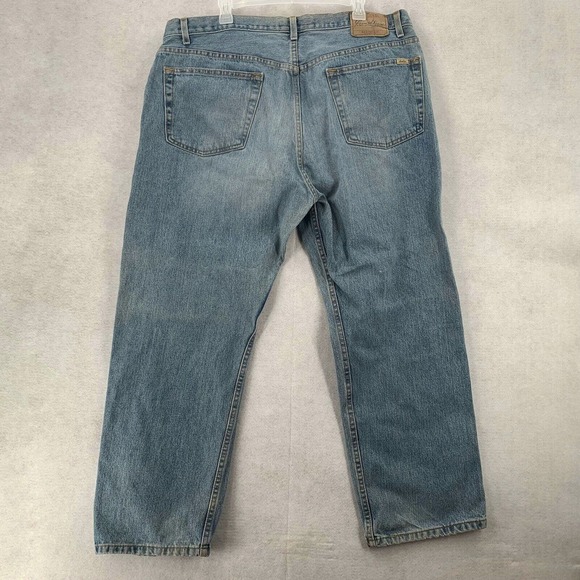 Levis‎ Signature Blue Jeans Straight Tapered Denim Mens size 44 X 30 - Picture 2 of 7